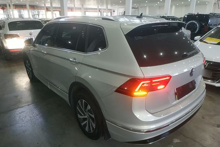 Used Volkswagen Tiguan L New Energy 2020 430 PHEV Plug-in Hybrid Flagship Edition Rear Left 45 Deg