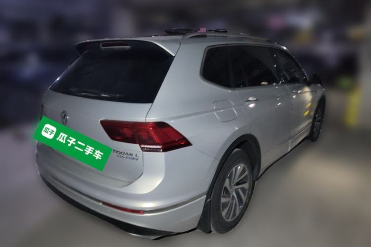Used Volkswagen Tiguan L New Energy 2020 430 PHEV Plug-in Hybrid Flagship Edition Rear Right 45 Deg