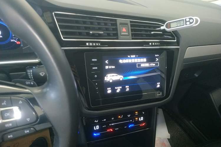 Used Volkswagen Tiguan L New Energy 2020 430 PHEV Plug-in Hybrid Flagship Edition Audio And AC Panel