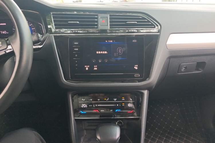 Used Volkswagen Tiguan L New Energy 2020 430 PHEV Plug-in Hybrid Prestige Edition Audio And AC Panel