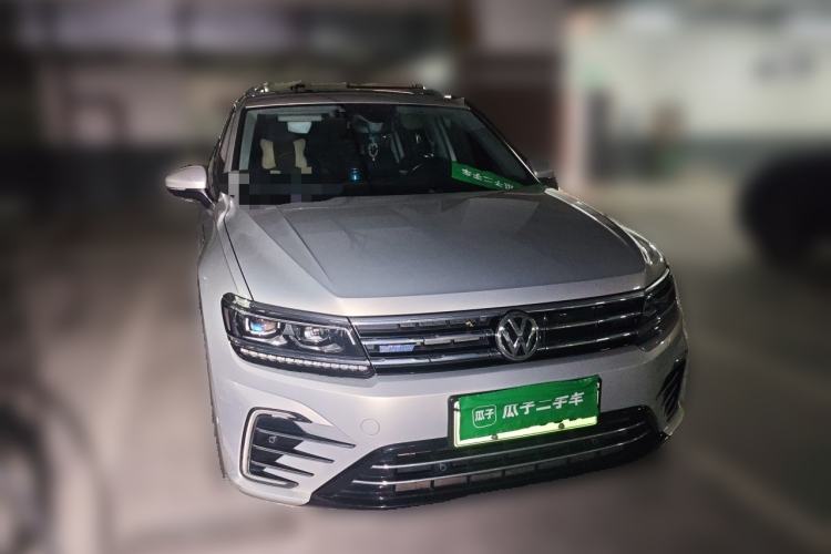 Used Volkswagen Tiguan L New Energy 2020 430 PHEV Plug-in Hybrid Flagship Edition Front Right 45 Deg