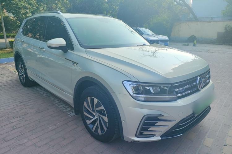 Used Volkswagen Tiguan L New Energy 2020 430 PHEV Plug-in Hybrid Prestige Edition Front Right 45 Deg