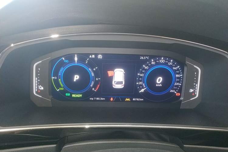 Used Volkswagen Tiguan L New Energy 2020 430 PHEV Plug-in Hybrid Flagship Edition Instrument Cluster