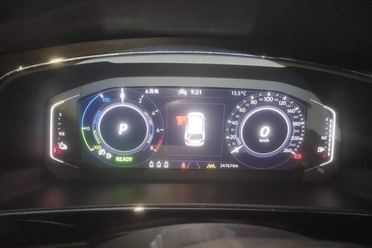 Used Volkswagen Tiguan L New Energy 2020 430 PHEV Plug-in Hybrid Flagship Edition Instrument Cluster