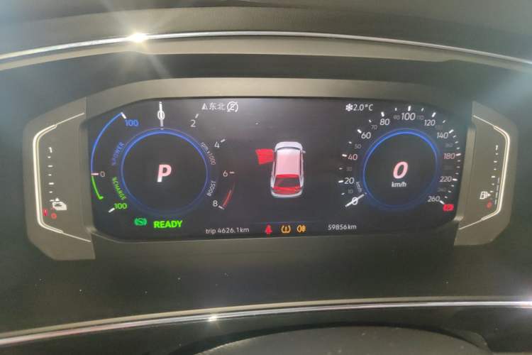 Used Volkswagen Tiguan L New Energy 2020 430 PHEV Plug-in Hybrid Flagship Edition Instrument Cluster