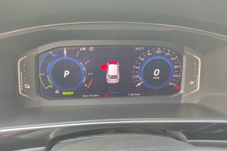 Used Volkswagen Tiguan L New Energy 2020 430 PHEV Plug-in Hybrid Prestige Edition Instrument Cluster