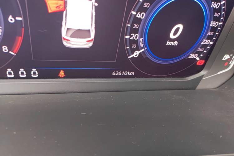 Used Volkswagen Tiguan L New Energy 2020 430 PHEV Plug-in Hybrid Flagship Edition Odometer Close Up