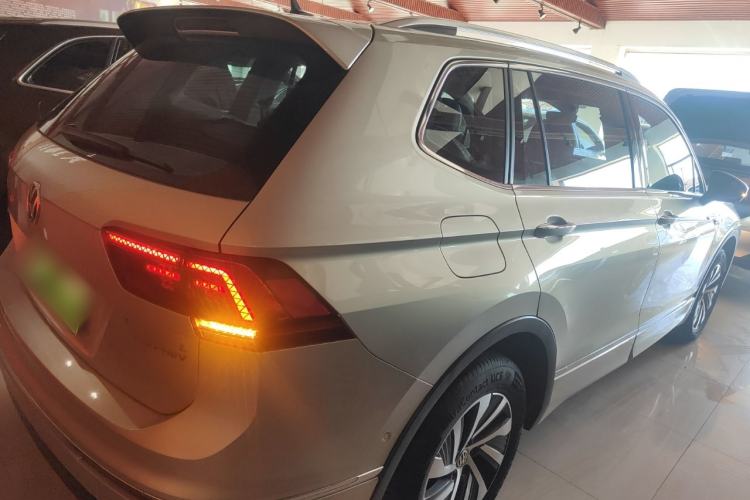 Used Volkswagen Tiguan L New Energy 2020 430 PHEV Plug-in Hybrid Flagship Edition Rear Right 45 Deg