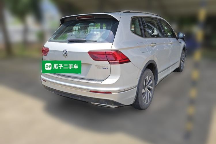 Used Volkswagen Tiguan L New Energy 2020 430 PHEV Plug-in Hybrid Flagship Edition Rear Right 45 Deg