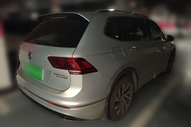 Used Volkswagen Tiguan L New Energy 2020 430 PHEV Plug-in Hybrid Flagship Edition Rear Right 45 Deg