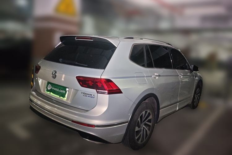 Used Volkswagen Tiguan L New Energy 2020 430 PHEV Plug-in Hybrid Flagship Edition Rear Right 45 Deg