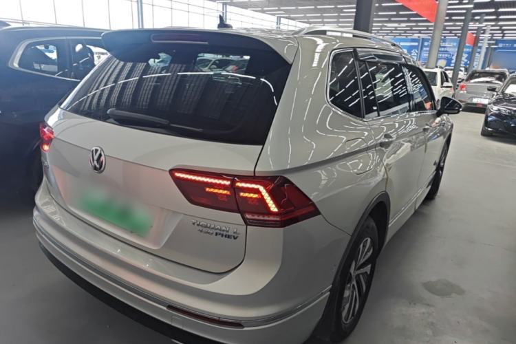 Used Volkswagen Tiguan L New Energy 2020 430 PHEV Plug-in Hybrid Flagship Edition Rear Right 45 Deg