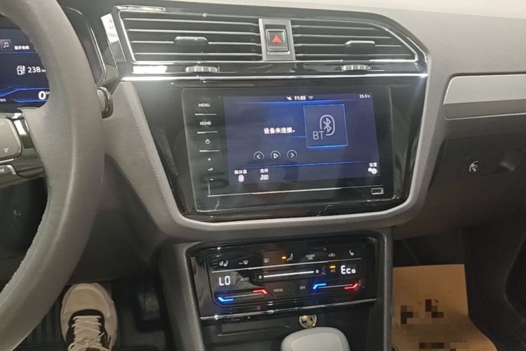Used Volkswagen Tiguan L New Energy 2020 430 PHEV Plug-in Hybrid Flagship Edition Audio And AC Panel