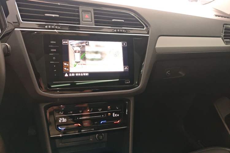 Used Volkswagen Tiguan L New Energy 2020 430 PHEV Plug-in Hybrid Prestige Edition Audio And AC Panel