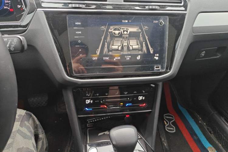 Used Volkswagen Tiguan L New Energy 2020 430 PHEV Plug-in Hybrid Prestige Edition Audio And AC Panel