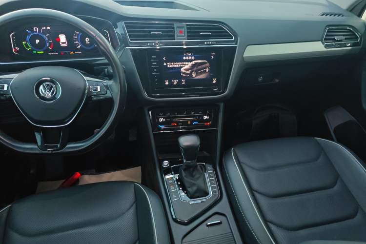 Used Volkswagen Tiguan L New Energy 2020 430 PHEV Plug-in Hybrid Flagship Edition Audio And AC Panel