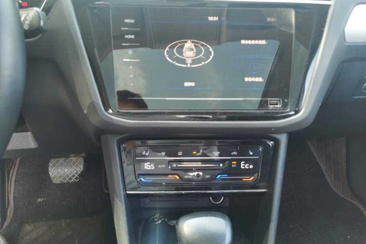Used Volkswagen Tiguan L New Energy 2020 430 PHEV Plug-in Hybrid Flagship Edition Audio And AC Panel