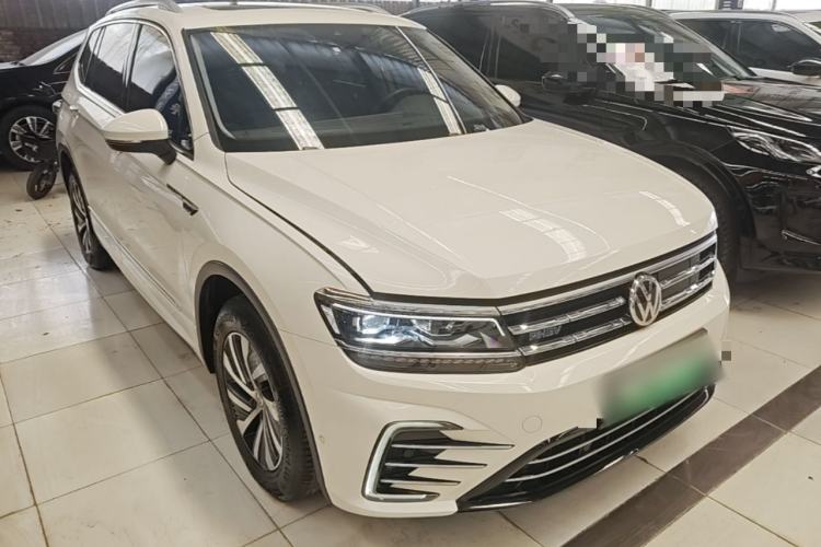 Used Volkswagen Tiguan L New Energy 2020 430 PHEV Plug-in Hybrid Flagship Edition Front Right 45 Deg