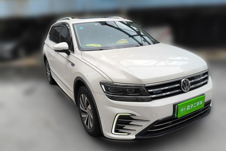 Used Volkswagen Tiguan L New Energy 2020 430 PHEV Plug-in Hybrid Flagship Edition Front Right 45 Deg