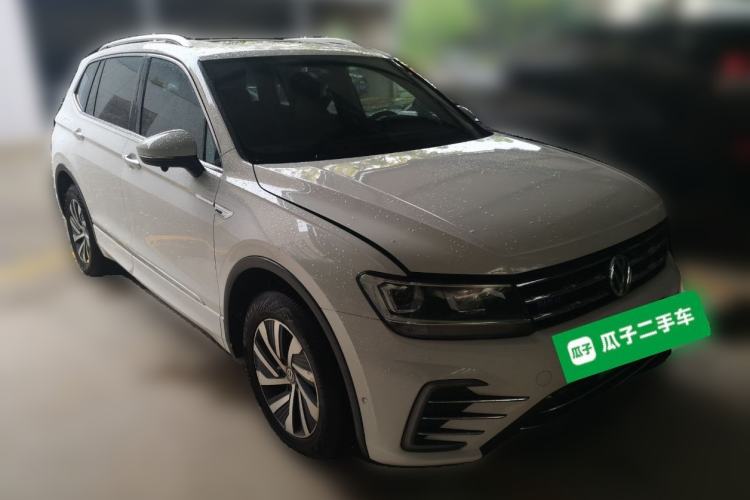 Used Volkswagen Tiguan L New Energy 2020 430 PHEV Plug-in Hybrid Flagship Edition Front Right 45 Deg