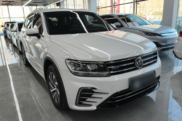 Used Volkswagen Tiguan L New Energy 2020 430 PHEV Plug-in Hybrid Prestige Edition Front Right 45 Deg