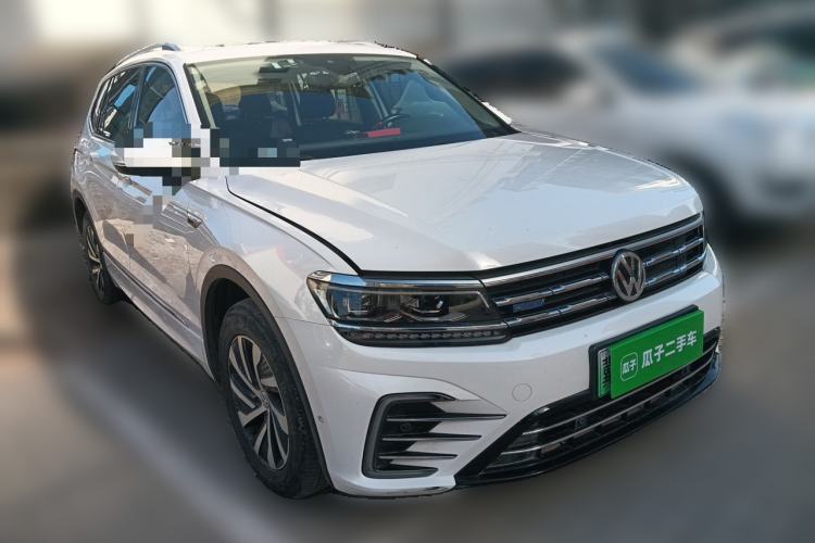 Used Volkswagen Tiguan L New Energy 2020 430 PHEV Plug-in Hybrid Flagship Edition Front Right 45 Deg