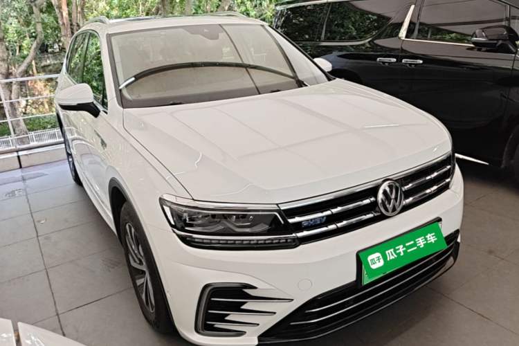 Used Volkswagen Tiguan L New Energy 2020 430 PHEV Plug-in Hybrid Flagship Edition Front Right 45 Deg