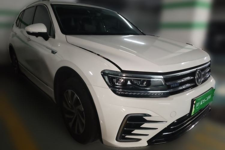Used Volkswagen Tiguan L New Energy 2020 430 PHEV Plug-in Hybrid Flagship Edition Front Right 45 Deg