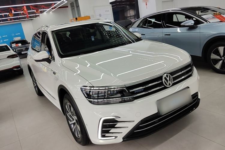 Used Volkswagen Tiguan L New Energy 2020 430 PHEV Plug-in Hybrid Flagship Edition Front Right 45 Deg