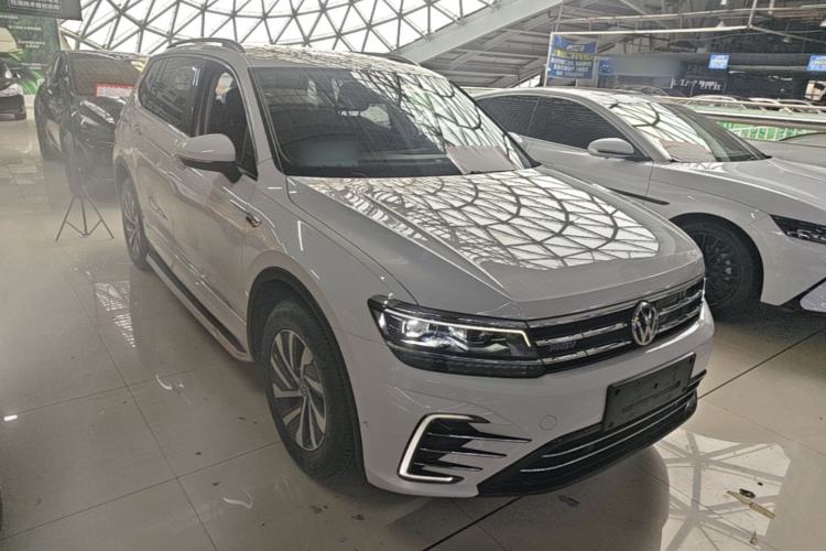 Used Volkswagen Tiguan L New Energy 2020 430 PHEV Plug-in Hybrid Flagship Edition Front Right 45 Deg