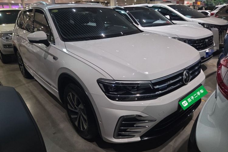 Used Volkswagen Tiguan L New Energy 2020 430 PHEV Plug-in Hybrid Flagship Edition Front Right 45 Deg
