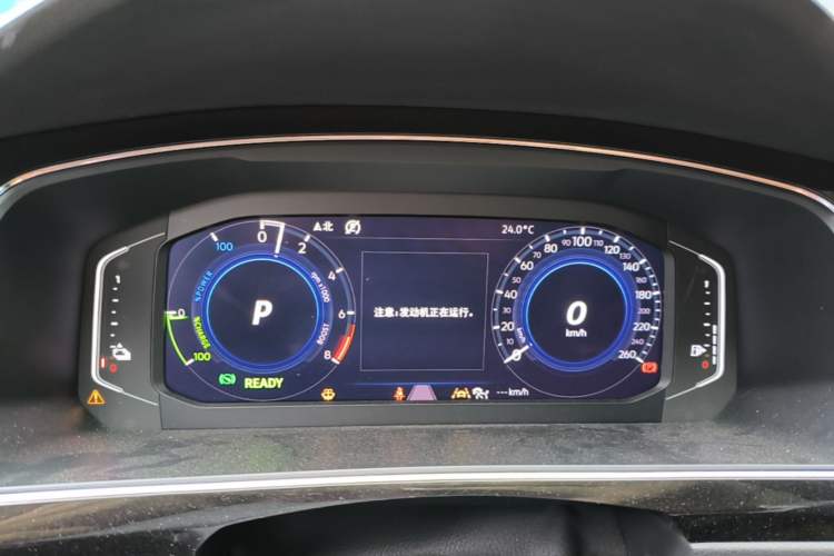 Used Volkswagen Tiguan L New Energy 2020 430 PHEV Plug-in Hybrid Flagship Edition Instrument Cluster