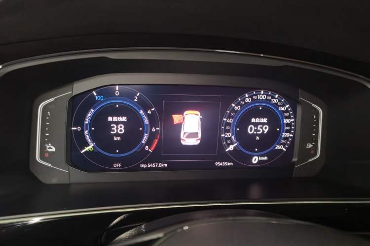 Used Volkswagen Tiguan L New Energy 2020 430 PHEV Plug-in Hybrid Flagship Edition Instrument Cluster