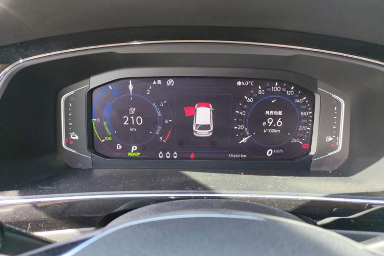 Used Volkswagen Tiguan L New Energy 2020 430 PHEV Plug-in Hybrid Flagship Edition Instrument Cluster