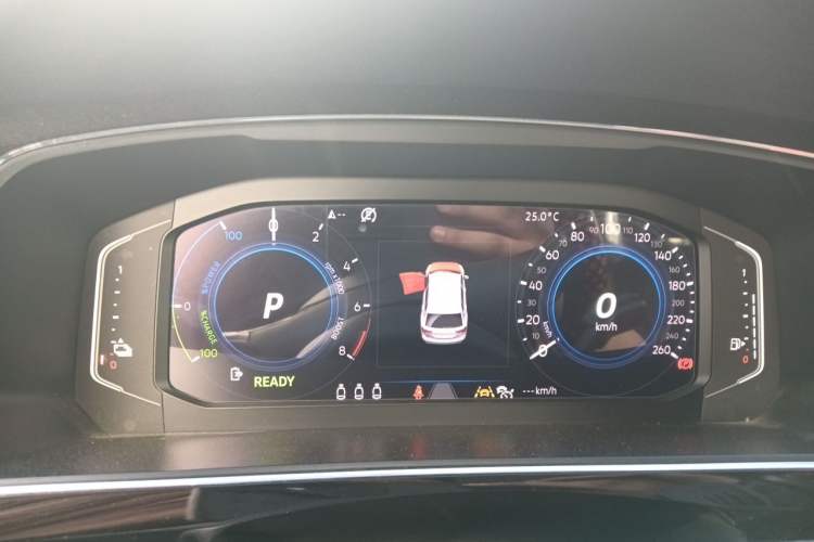 Used Volkswagen Tiguan L New Energy 2020 430 PHEV Plug-in Hybrid Flagship Edition Instrument Cluster