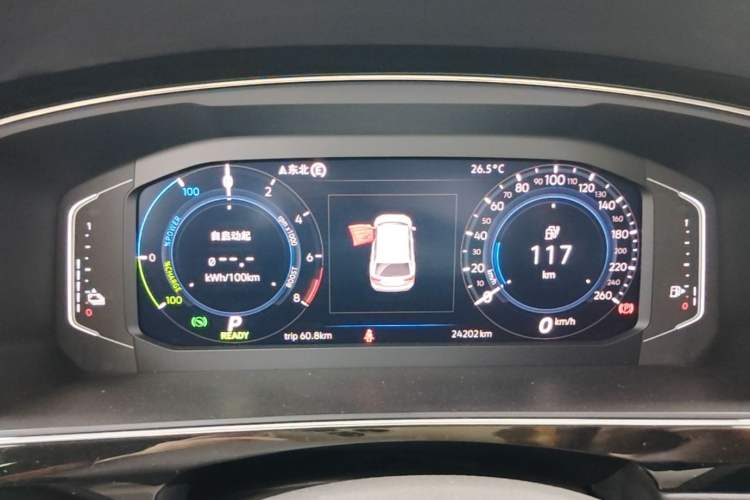 Used Volkswagen Tiguan L New Energy 2020 430 PHEV Plug-in Hybrid Flagship Edition Instrument Cluster