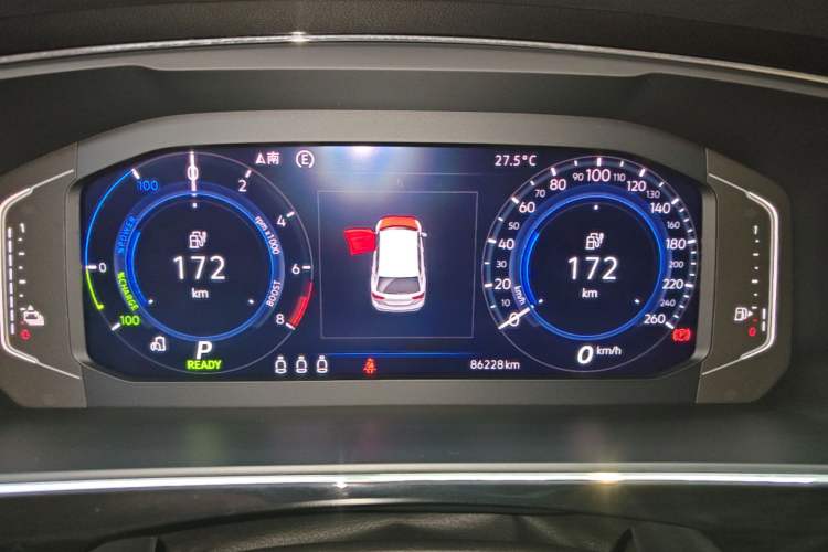 Used Volkswagen Tiguan L New Energy 2020 430 PHEV Plug-in Hybrid Prestige Edition Instrument Cluster
