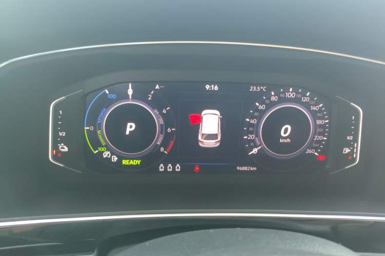 Used Volkswagen Tiguan L New Energy 2020 430 PHEV Plug-in Hybrid Prestige Edition Instrument Cluster