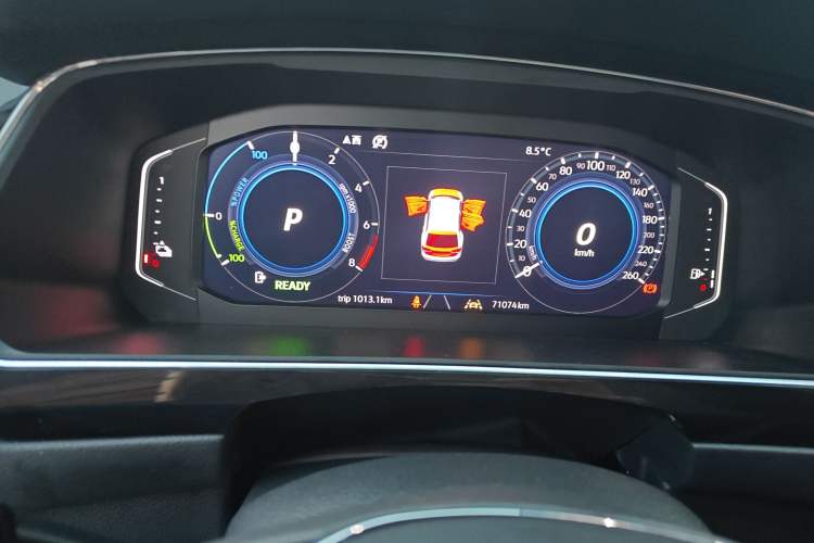 Used Volkswagen Tiguan L New Energy 2020 430 PHEV Plug-in Hybrid Flagship Edition Instrument Cluster