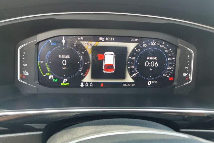 Used Volkswagen Tiguan L New Energy 2020 430 PHEV Plug-in Hybrid Flagship Edition Instrument Cluster