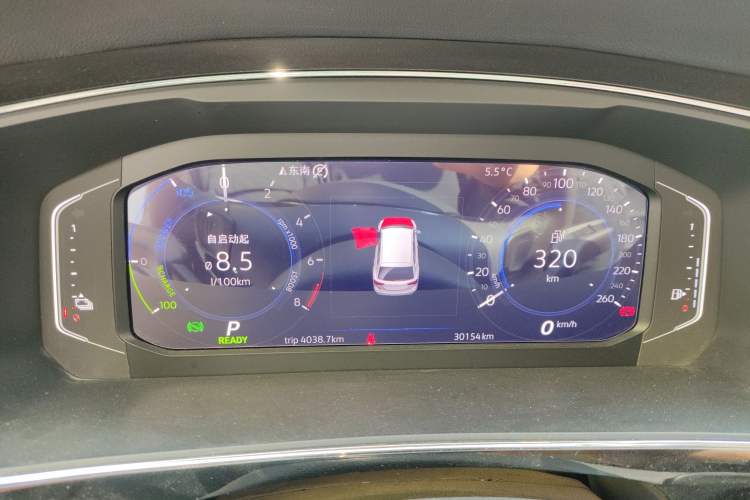 Used Volkswagen Tiguan L New Energy 2020 430 PHEV Plug-in Hybrid Prestige Edition Instrument Cluster