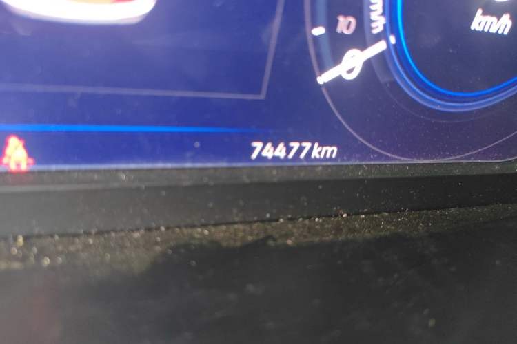 Used Volkswagen Tiguan L New Energy 2020 430 PHEV Plug-in Hybrid Flagship Edition Odometer Close Up