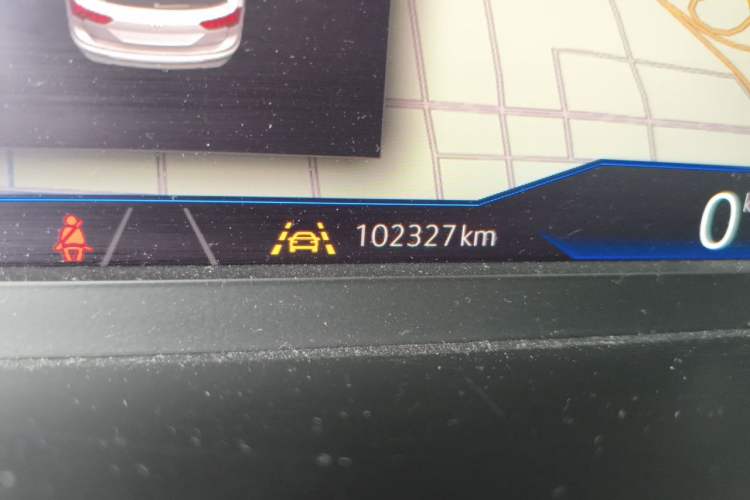 Used Volkswagen Tiguan L New Energy 2020 430 PHEV Plug-in Hybrid Flagship Edition Odometer Close Up