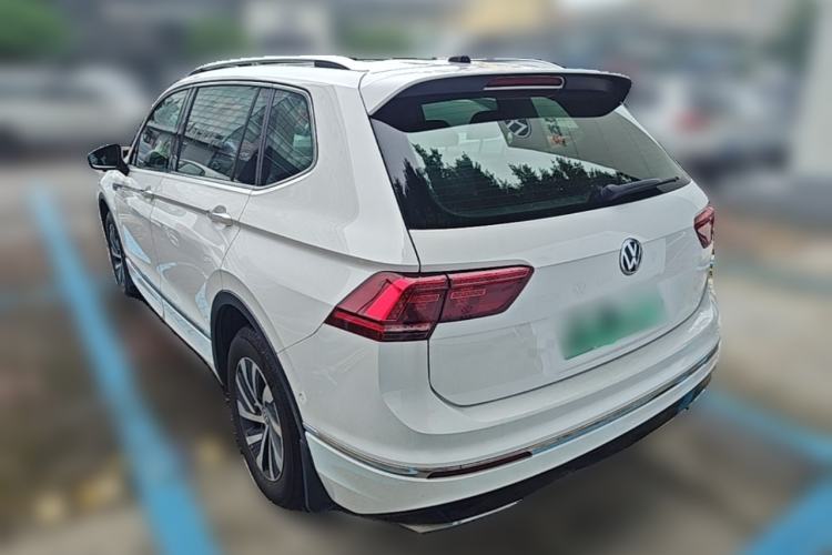 Used Volkswagen Tiguan L New Energy 2020 430 PHEV Plug-in Hybrid Flagship Edition Rear Left 45 Deg