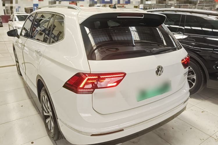 Used Volkswagen Tiguan L New Energy 2020 430 PHEV Plug-in Hybrid Flagship Edition Rear Left 45 Deg