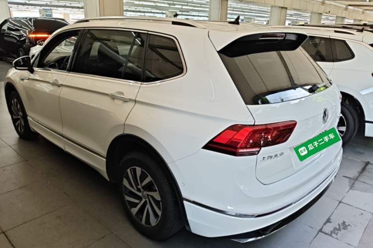 Used Volkswagen Tiguan L New Energy 2020 430 PHEV Plug-in Hybrid Flagship Edition Rear Left 45 Deg