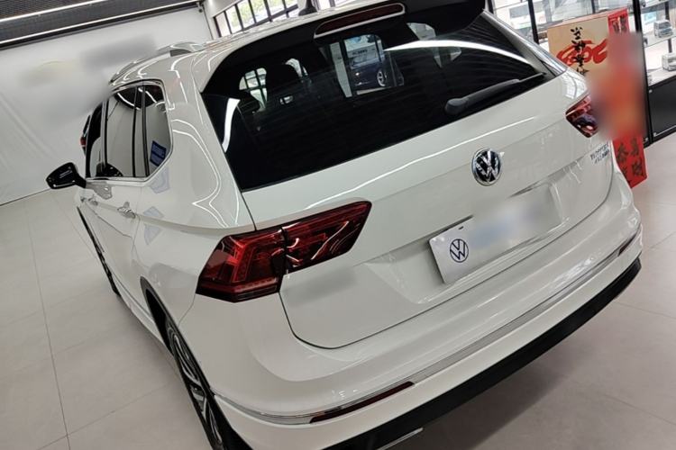 Used Volkswagen Tiguan L New Energy 2020 430 PHEV Plug-in Hybrid Flagship Edition Rear Left 45 Deg