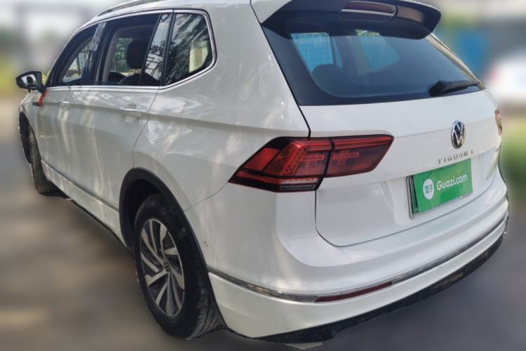 Used Volkswagen Tiguan L New Energy 2020 430 PHEV Plug-in Hybrid Flagship Edition Rear Left 45 Deg