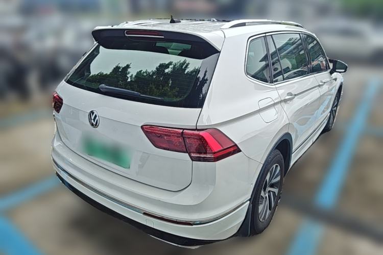 Used Volkswagen Tiguan L New Energy 2020 430 PHEV Plug-in Hybrid Flagship Edition Rear Right 45 Deg