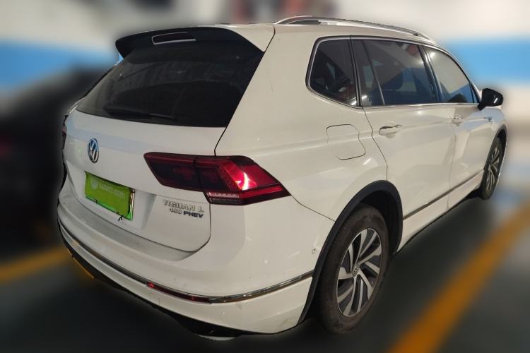 Used Volkswagen Tiguan L New Energy 2020 430 PHEV Plug-in Hybrid Flagship Edition Rear Right 45 Deg